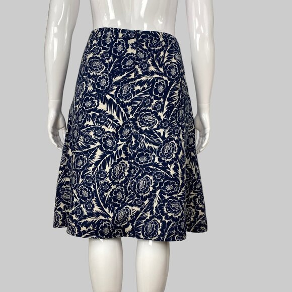 Long Tall Sally linen floral skirt - Picture 2 of 5